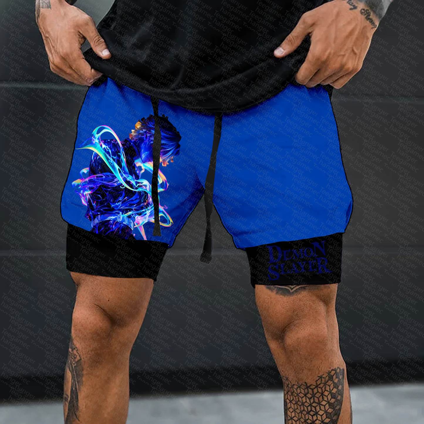 Unisex  “Demon Slayer” Casual Anime Streetwear Shorts
