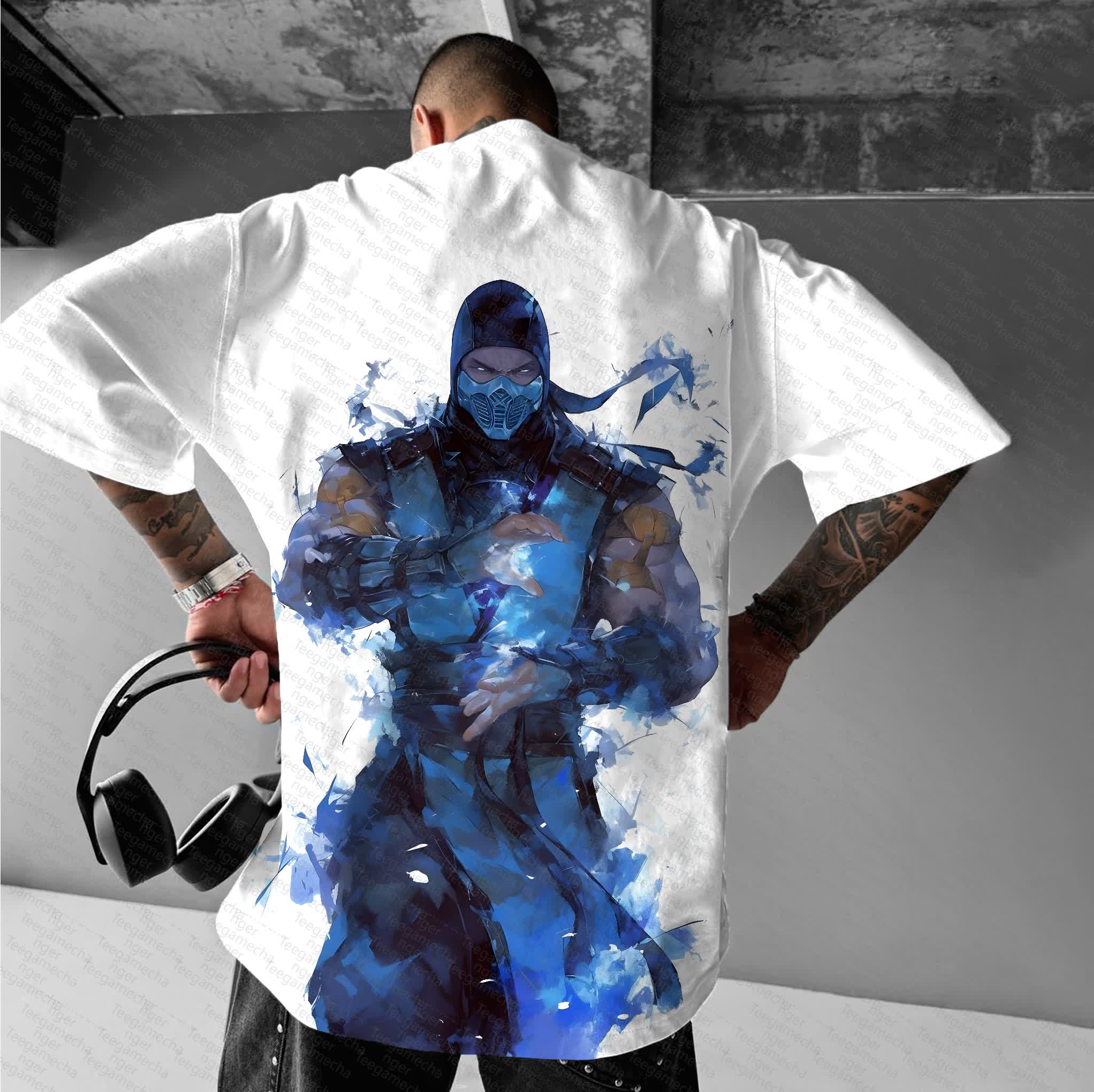 Unisex  "Mortal Kombat" Anime Inspired Vintage T-Shirt