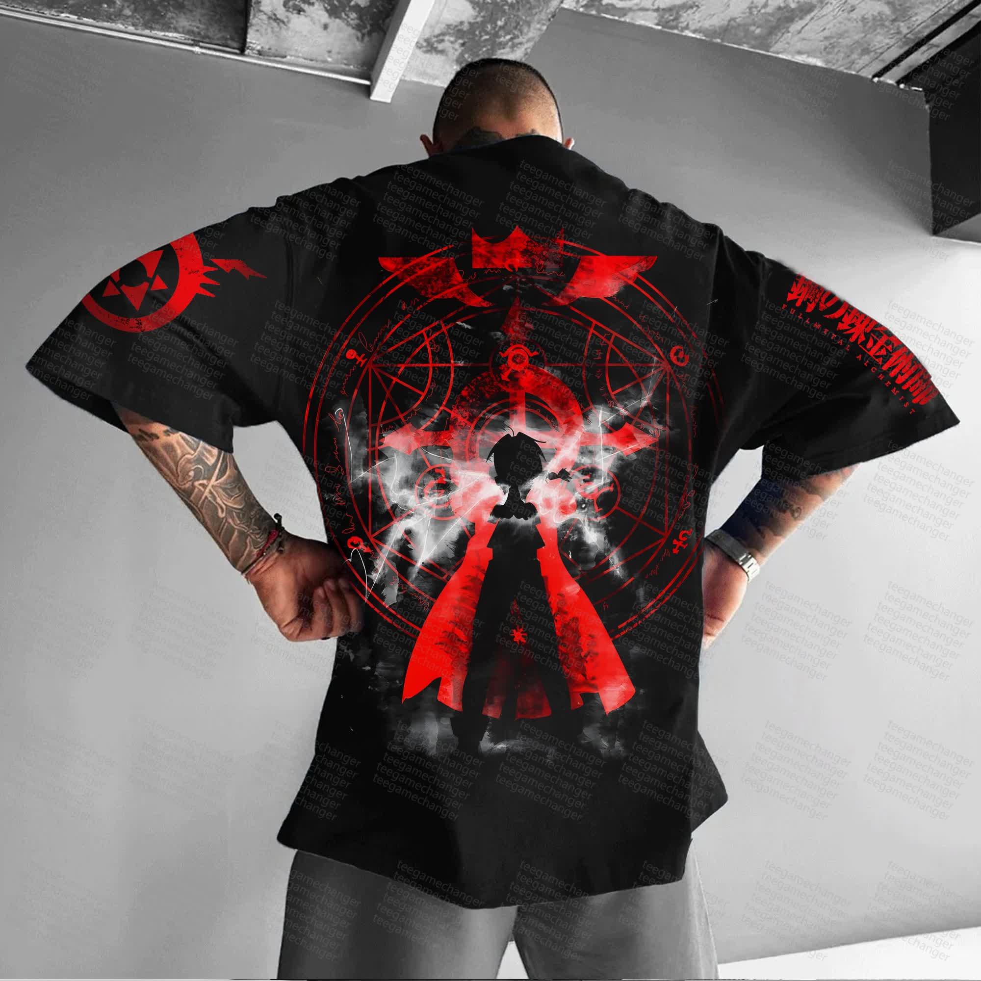 Unisex  "Fullmetal Alchemist" Anime Inspired Vintage T-Shirt