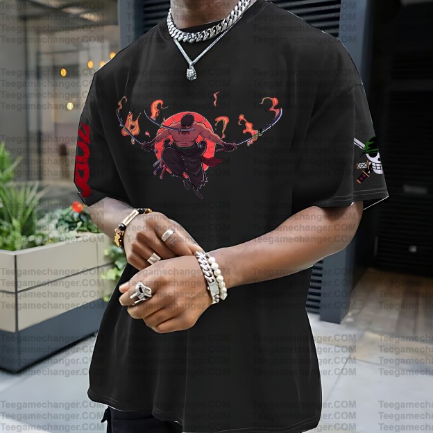 Unisex Anime Series Casual T-shirt