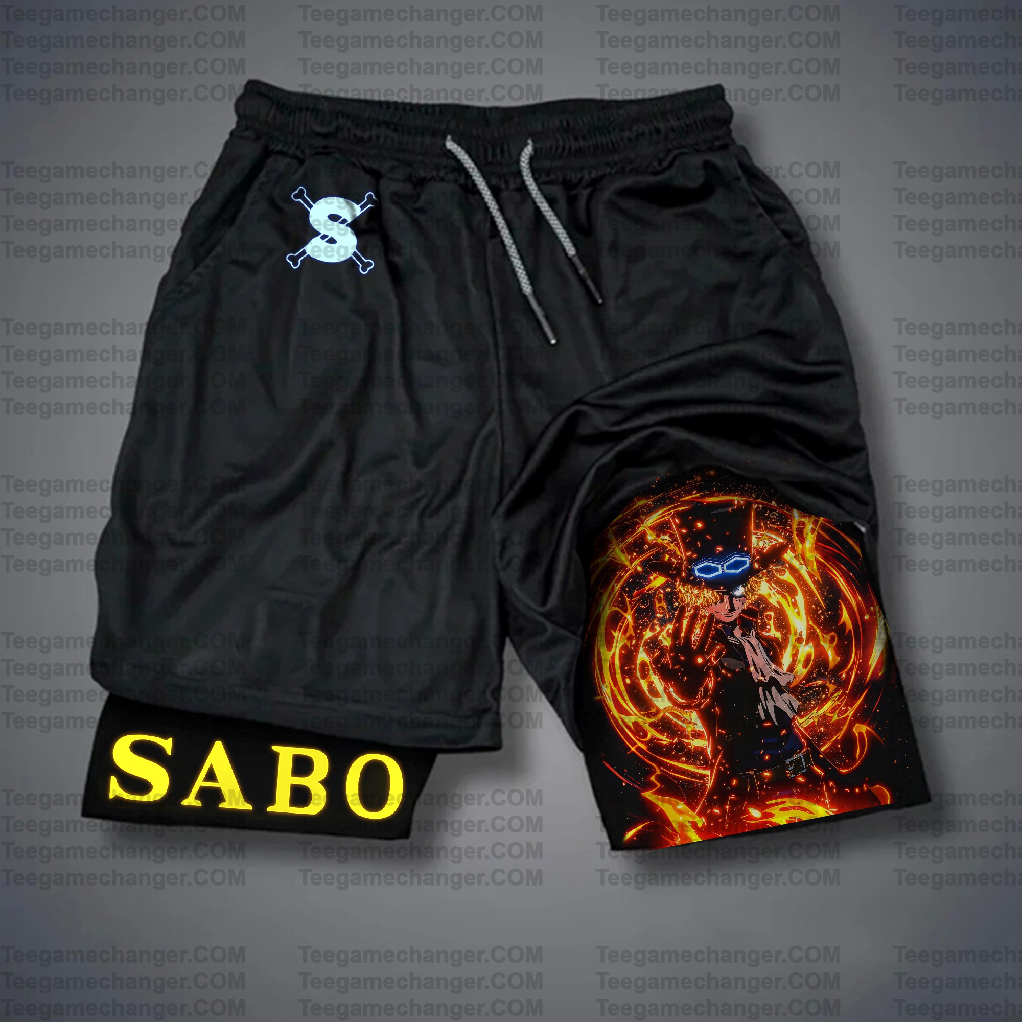 Unisex One Piece Anime Shorts