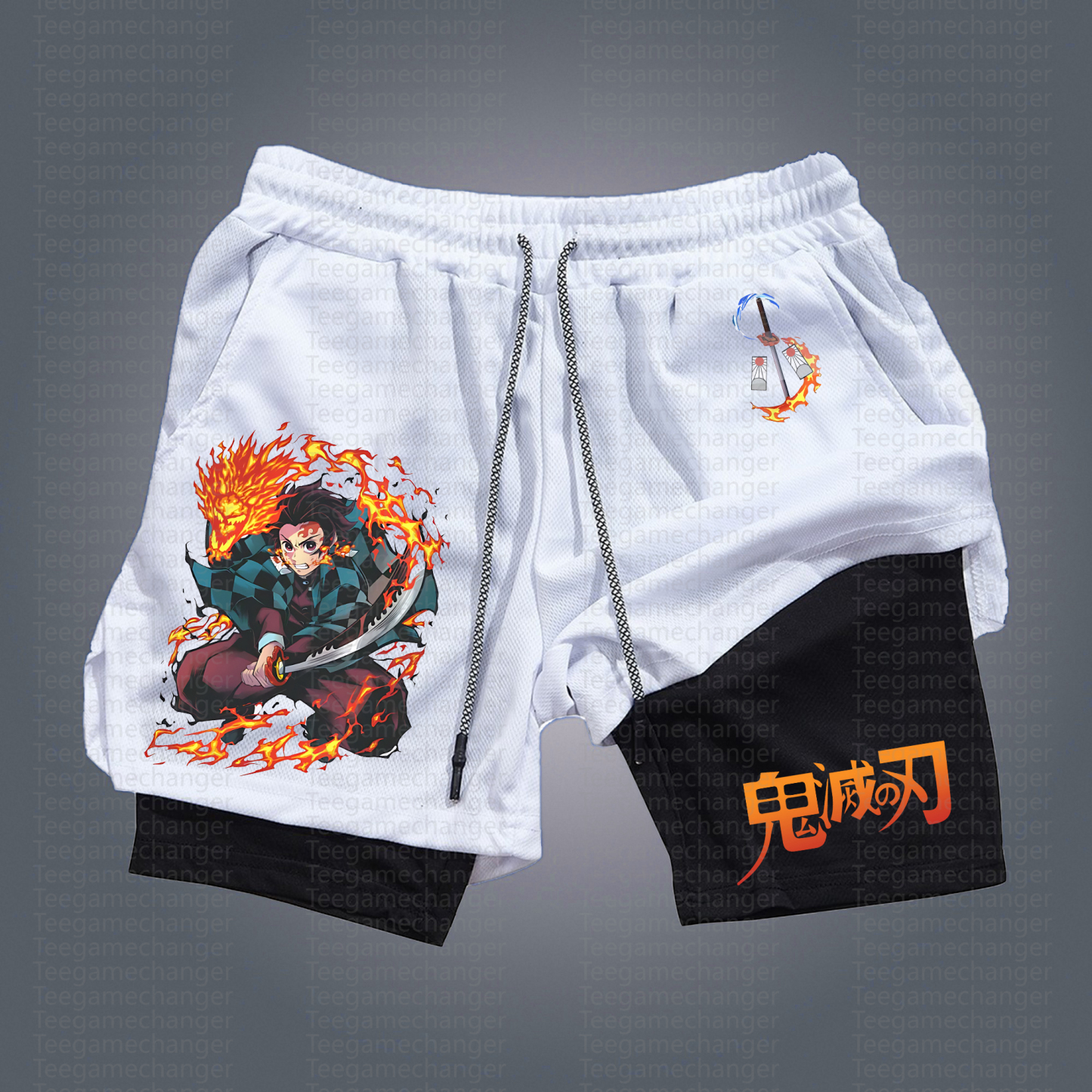Unisex Casual Anime Streetwear Shorts 丨Demon Slayer