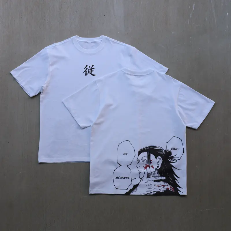 VINTAGE TEE丨Geto Vintage Washed Tee-Teegamechanger