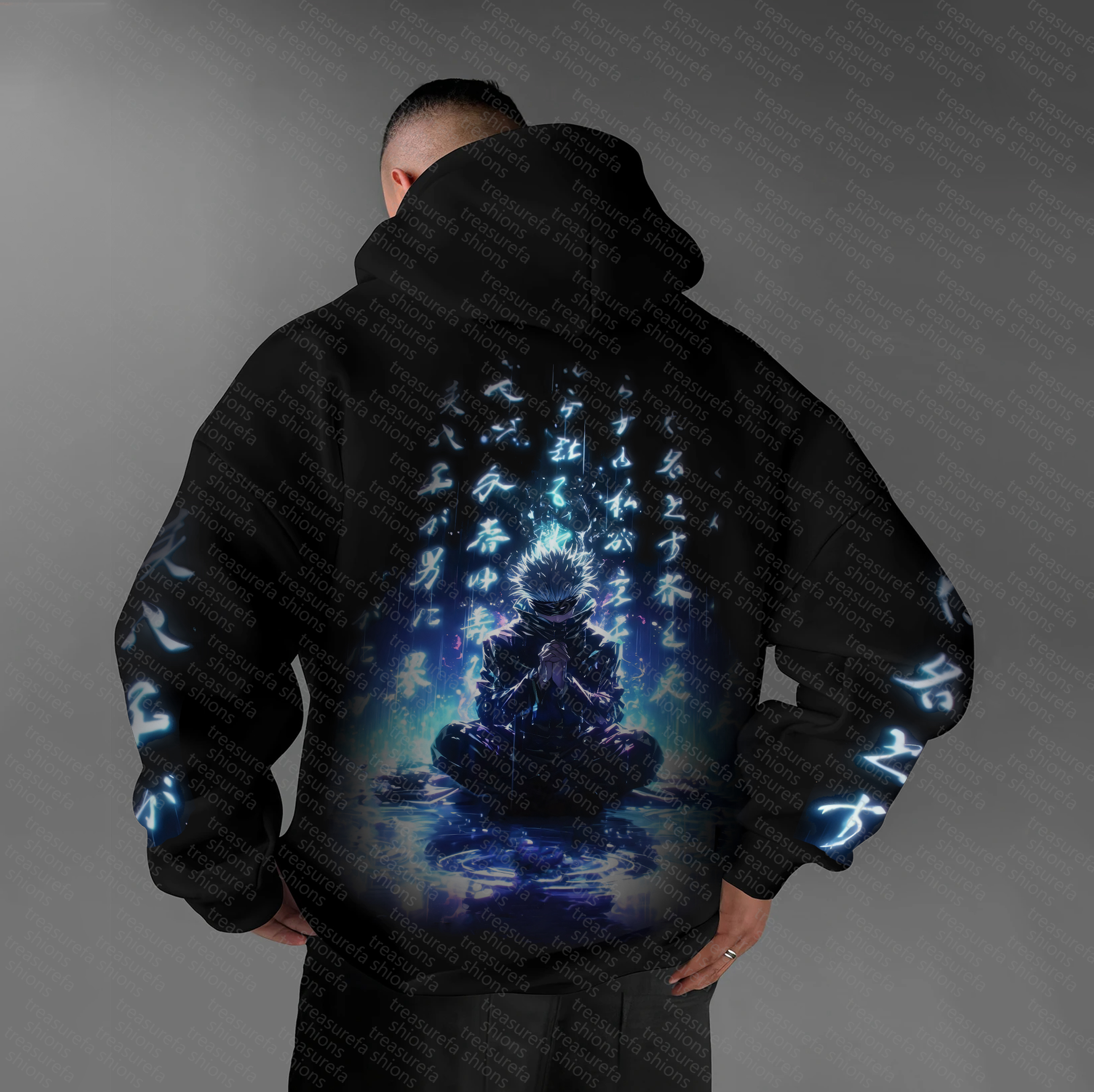 Unisex “ Jujutsu Kaisen   ” Graphic Streetwear Vintage Hoodie