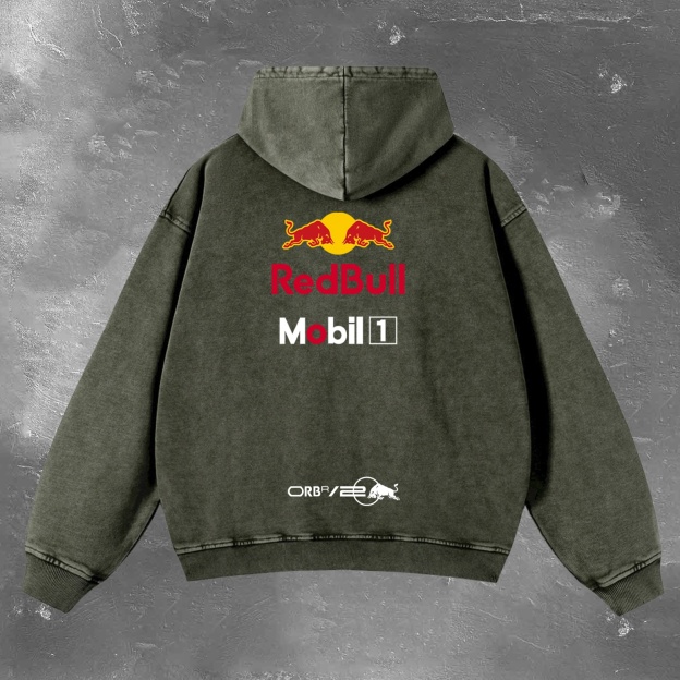 Racing Legend Vintage Washed Hoodie 07