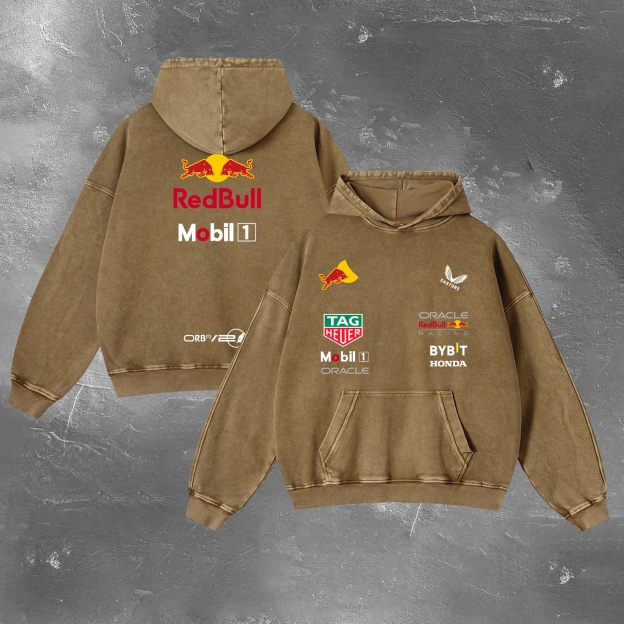 Racing Legend Vintage Washed Hoodie 07