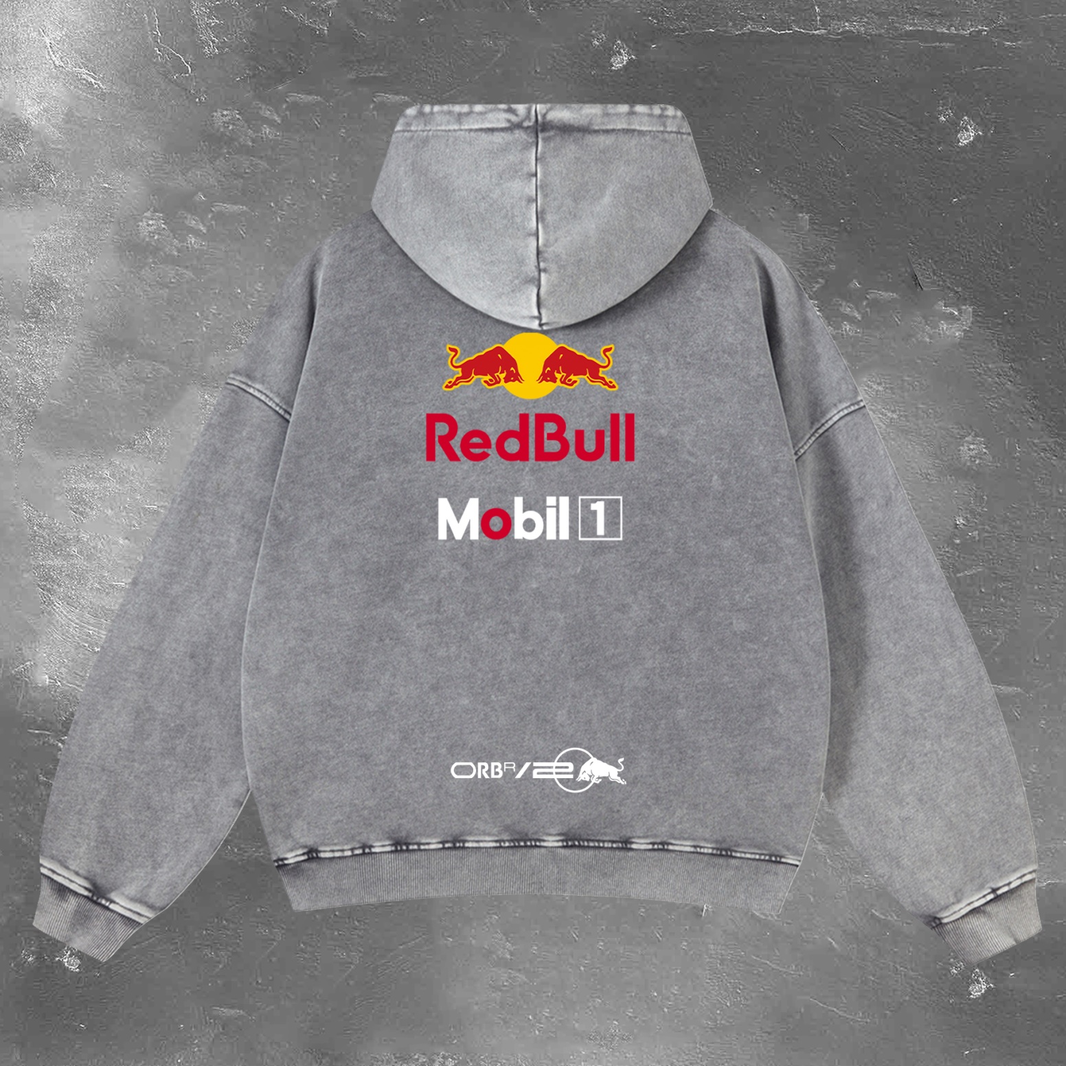 Racing Legend Vintage Washed Hoodie 07