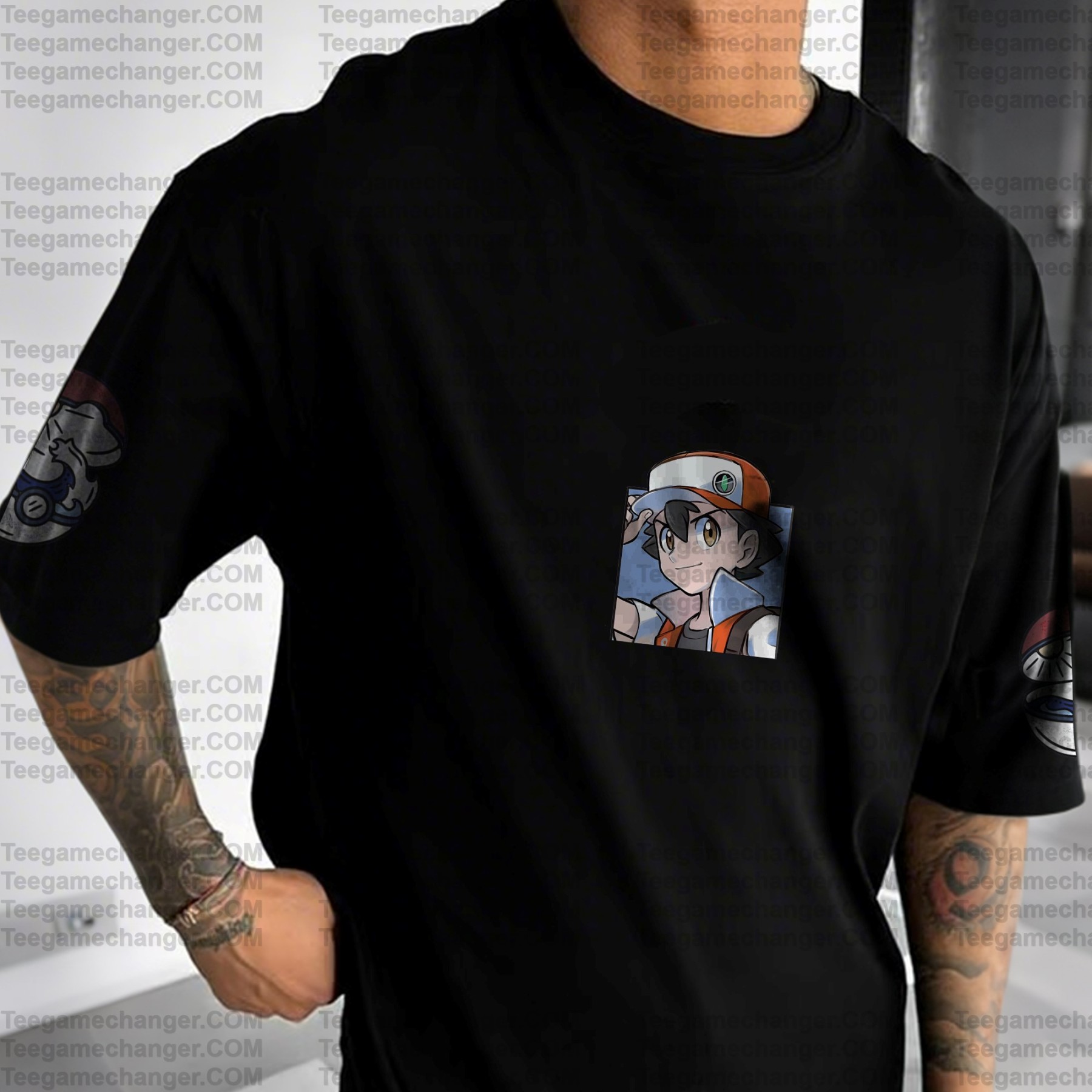 Unisex Anime Inspired Vintage T-Shirt