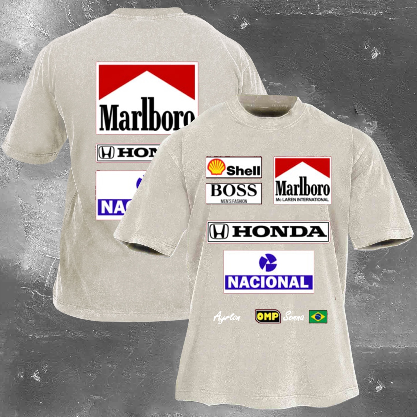 Racing Legend Vintage Washed Tee 26