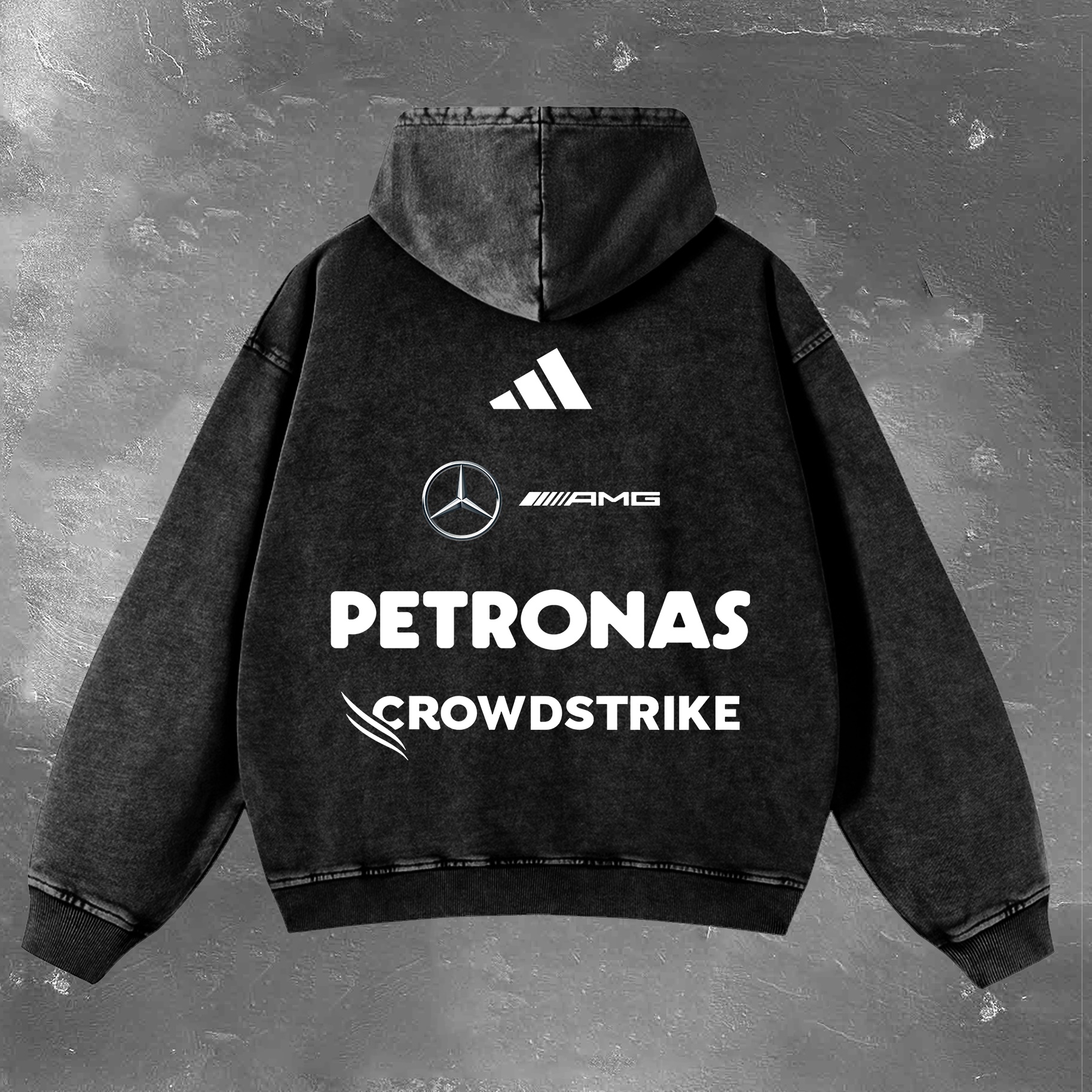 Racing Legend Vintage Washed Hoodie 06