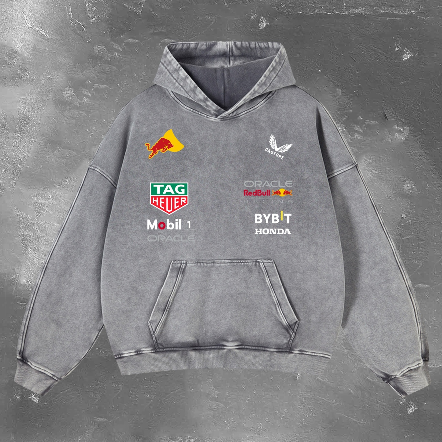 Racing Legend Vintage Washed Hoodie 07