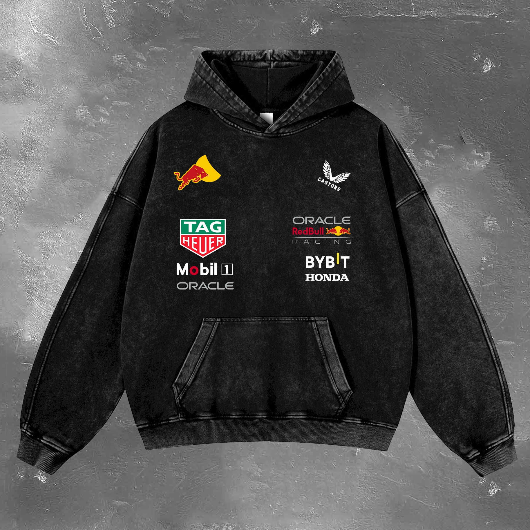 Racing Legend Vintage Washed Hoodie 07