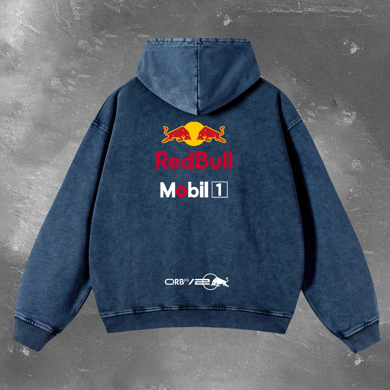 Racing Legend Vintage Washed Hoodie 07