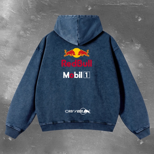 Racing Legend Vintage Washed Hoodie 07