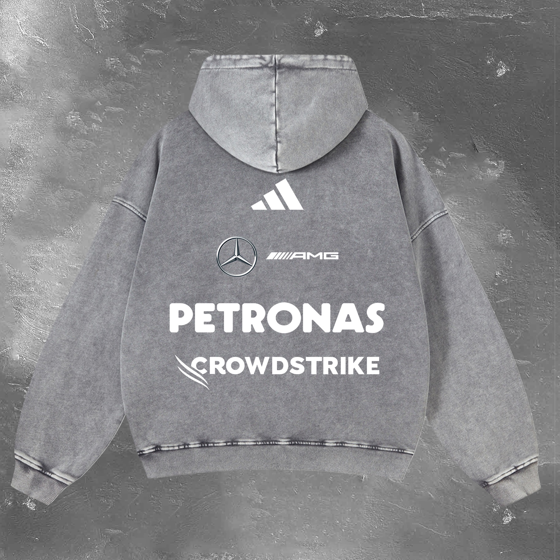 Racing Legend Vintage Washed Hoodie 06