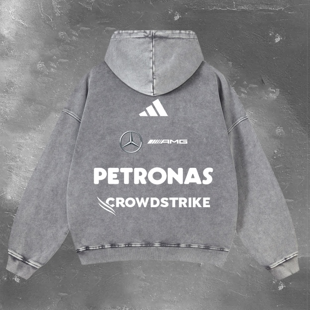 Racing Legend Vintage Washed Hoodie 06