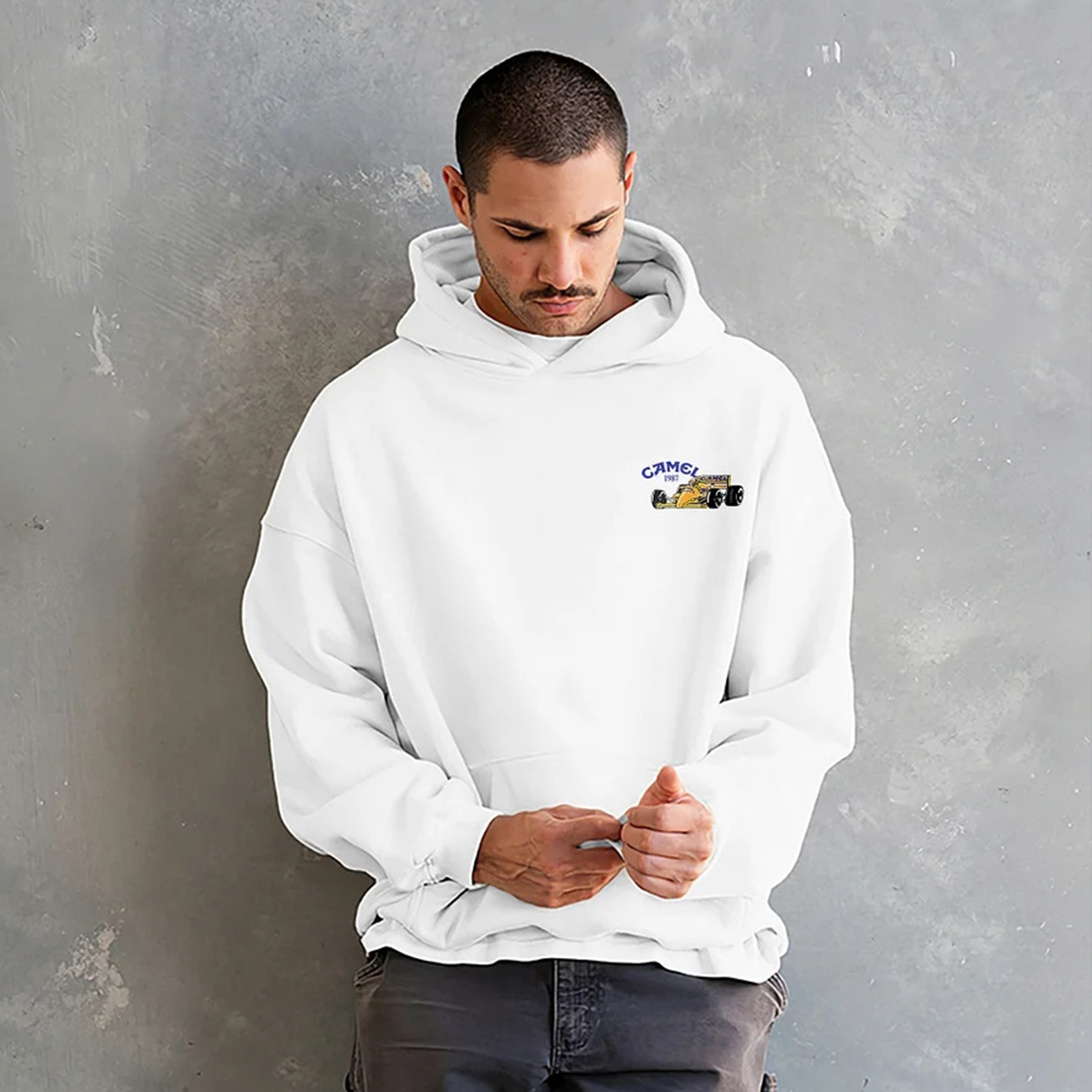 Popularity Racing Printed Hoodie 01