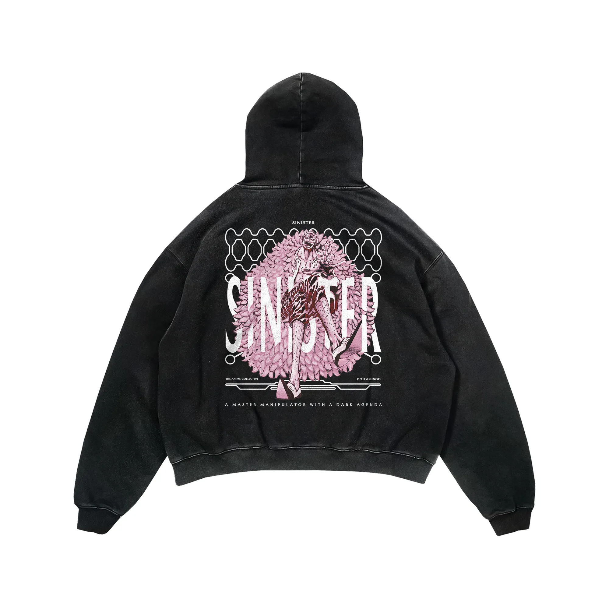 Doflamingo Vintage Hoodie | One Piece-Teegamechanger