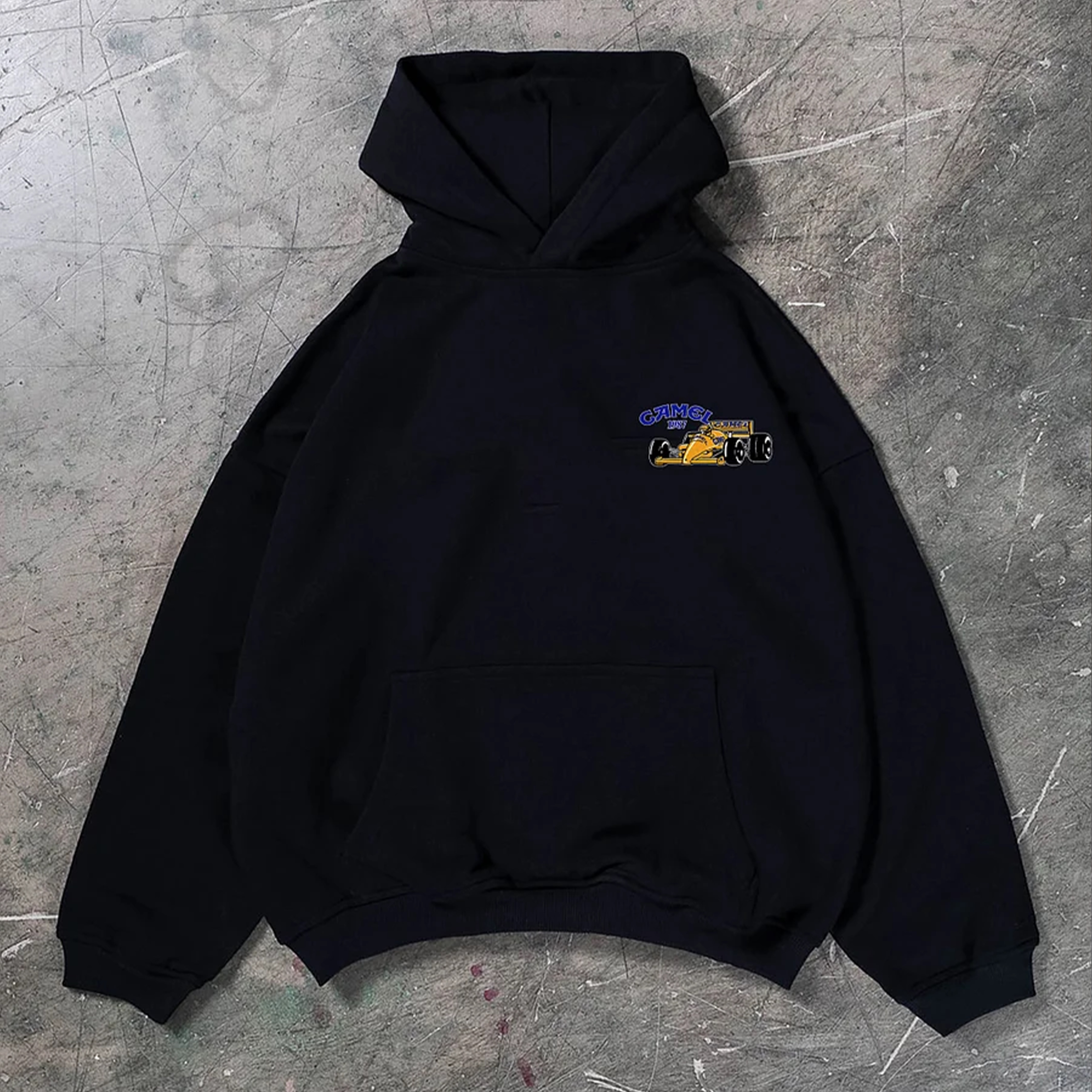 Popularity Racing Printed Hoodie 01
