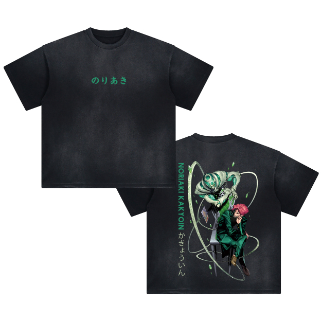 Unisex Vintage Tee丨JoJo's Bizarre Adventure