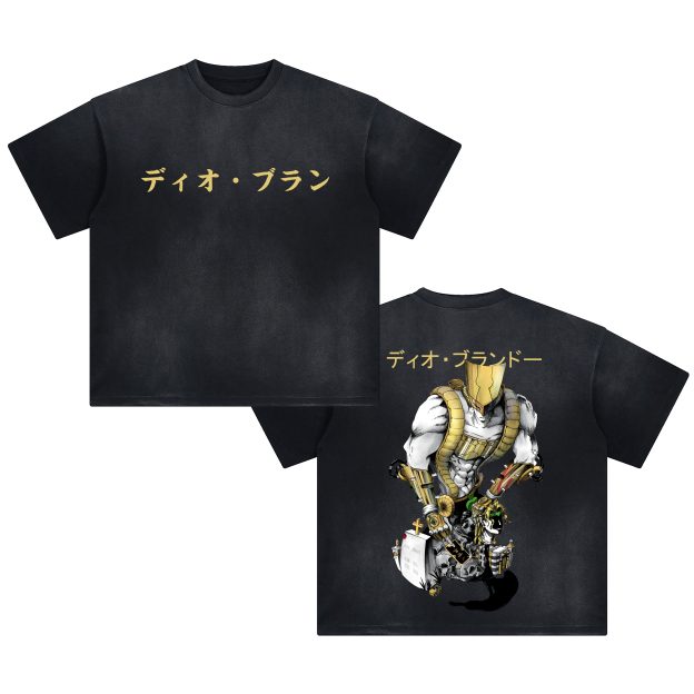 Unisex Vintage Tee丨JoJo's Bizarre Adventure