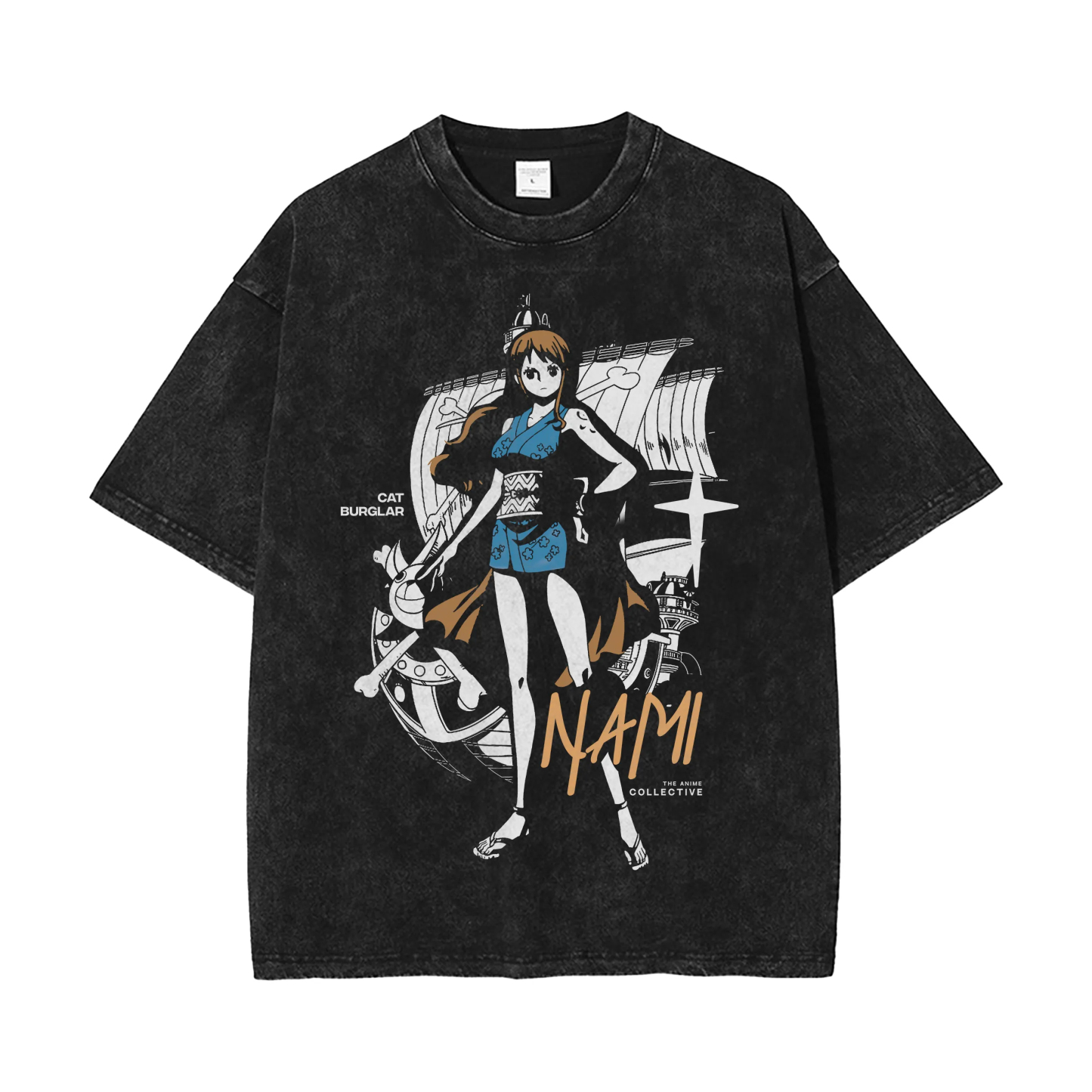 Nami Vintage Oversized T-Shirt | One Piece-Teegamechanger