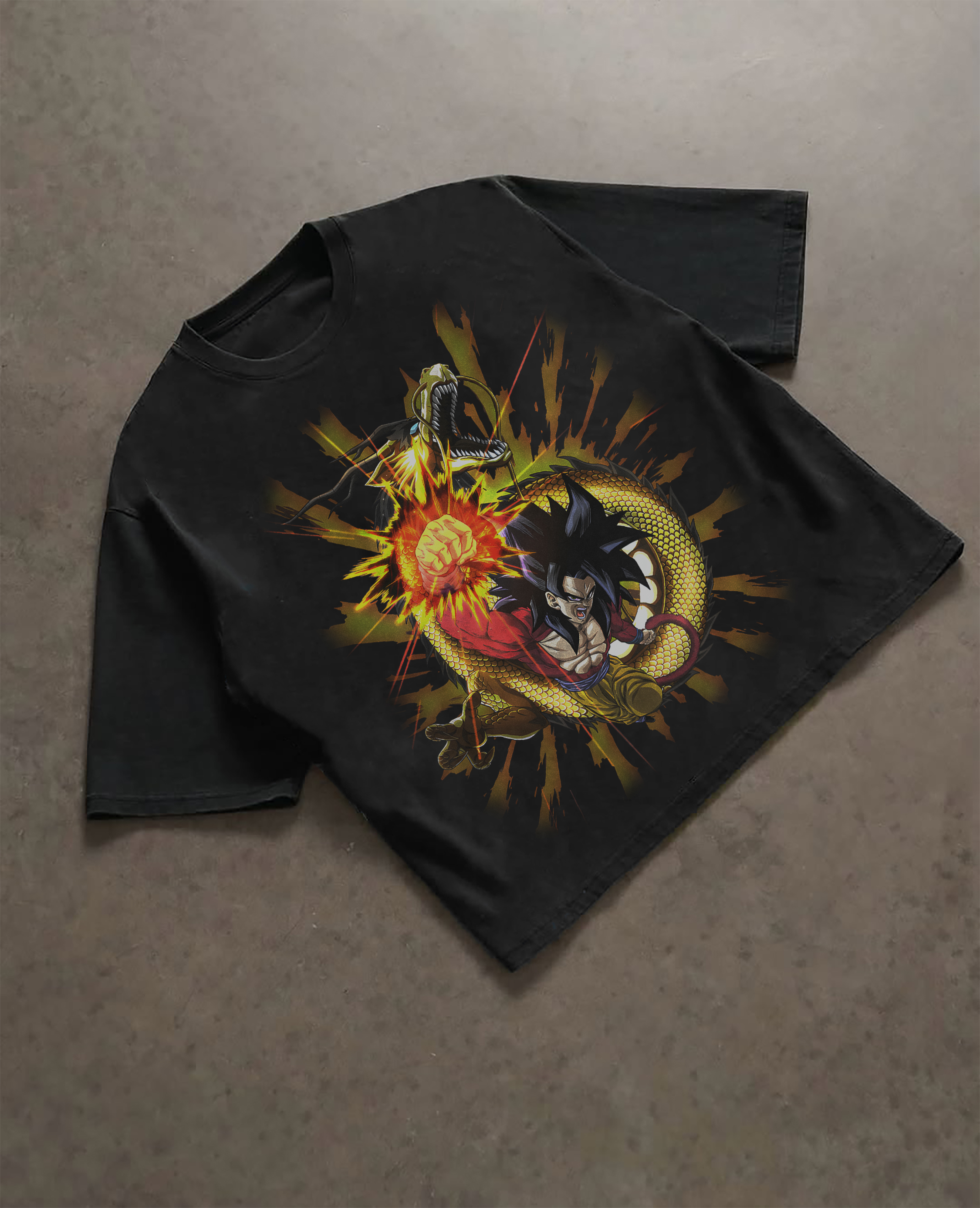 Unisex Fit Vintage T-Shirt丨Dragon Ball