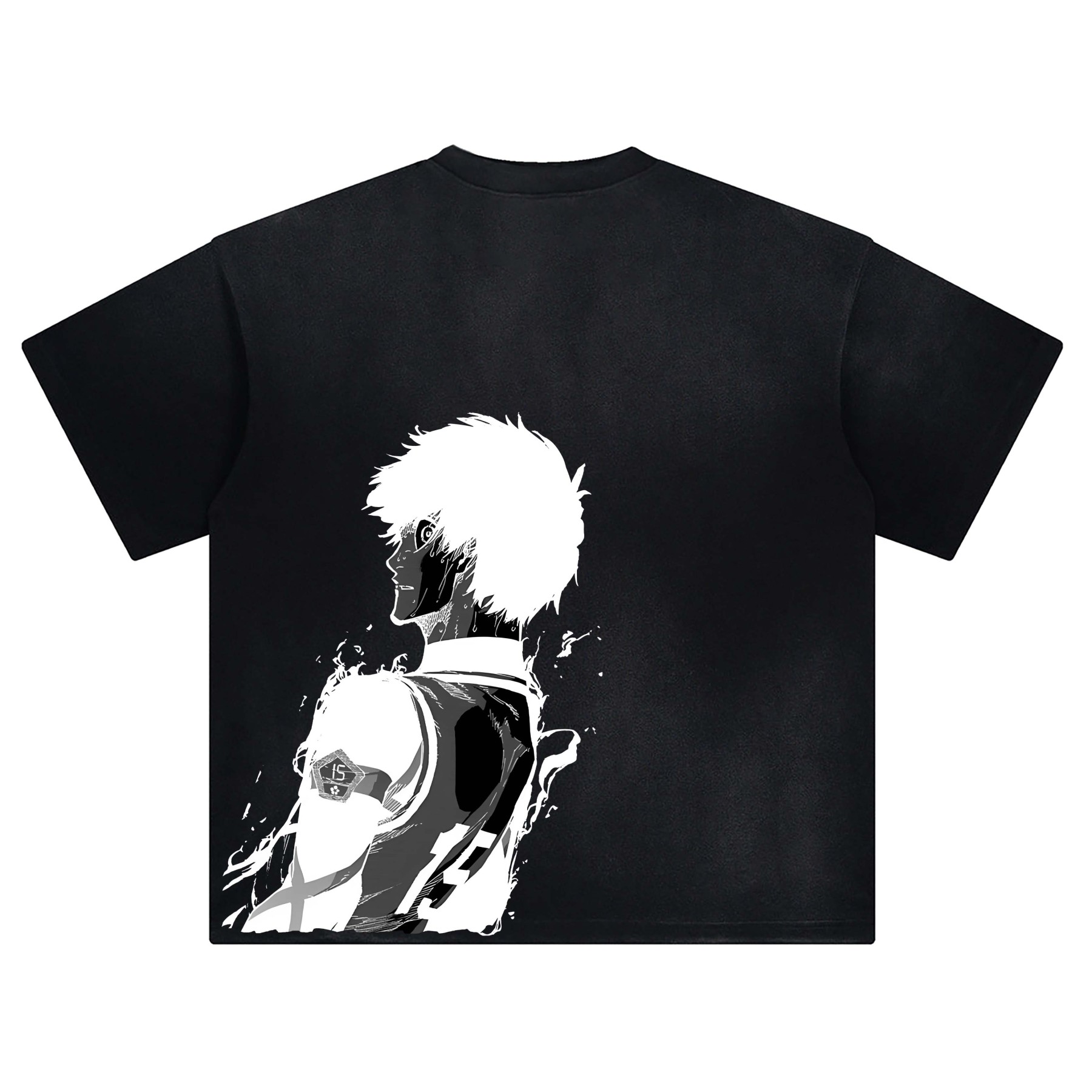 Unisex Anime Fit Washed T-Shirt