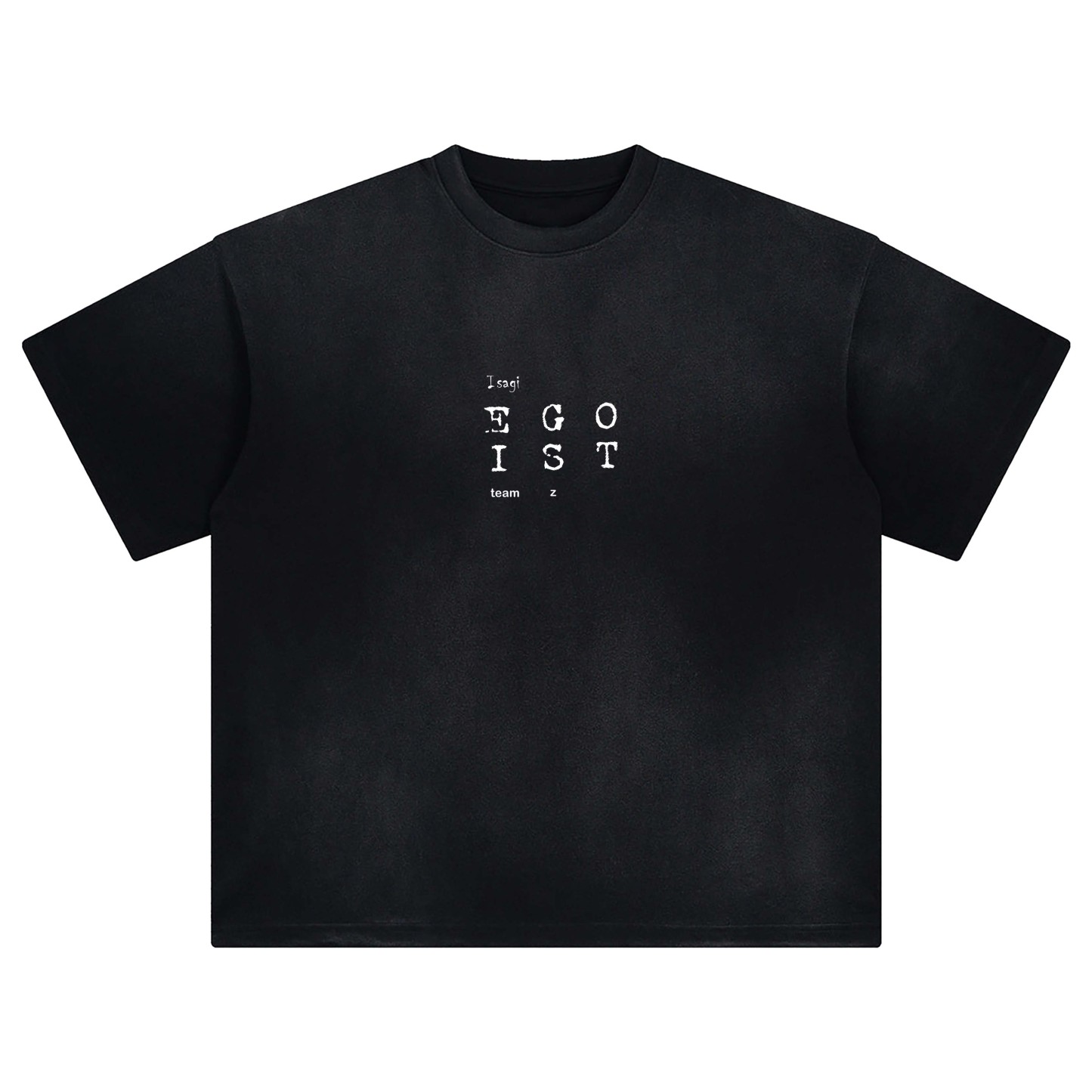 Unisex Anime Fit Washed T-Shirt