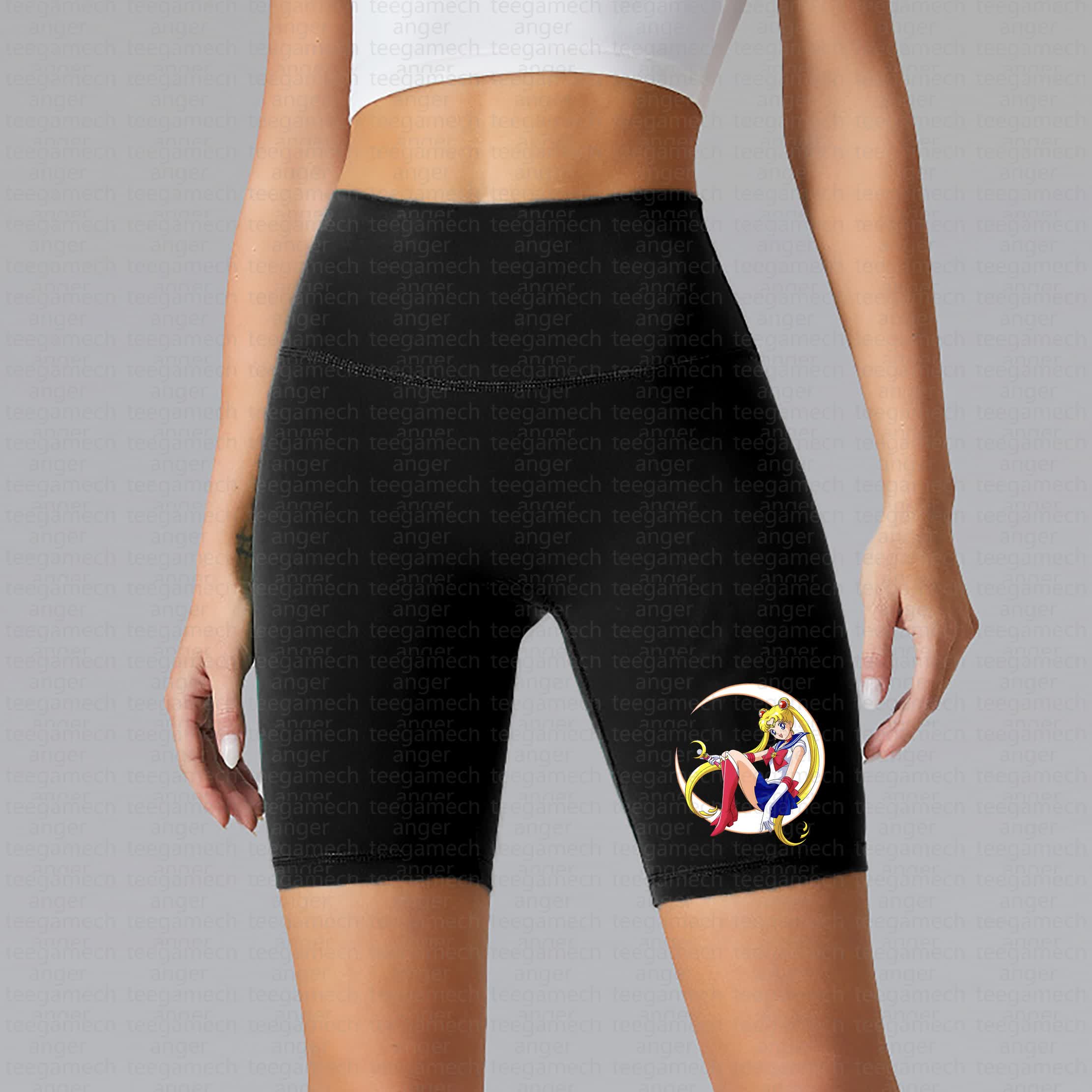Casual “Sailor Moon” Streetwear Shorts