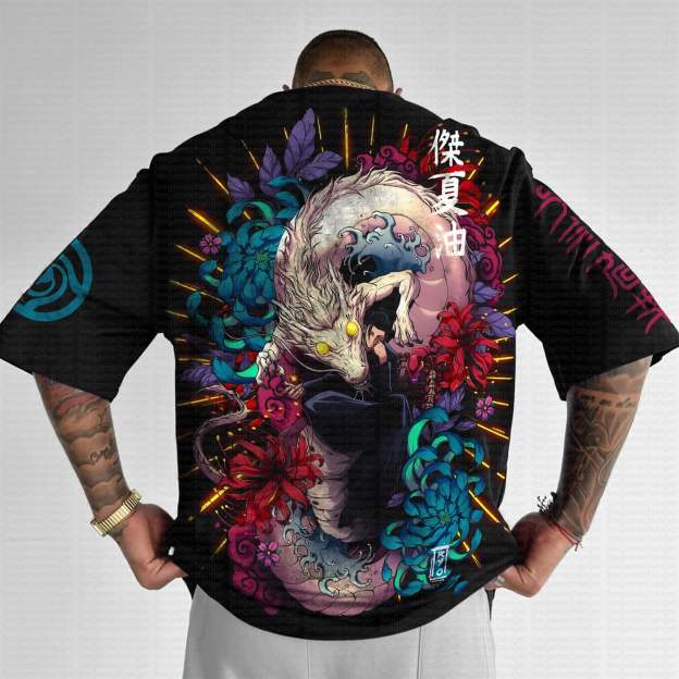 Unisex  "JJK" Anime Inspired Vintage T-Shirt