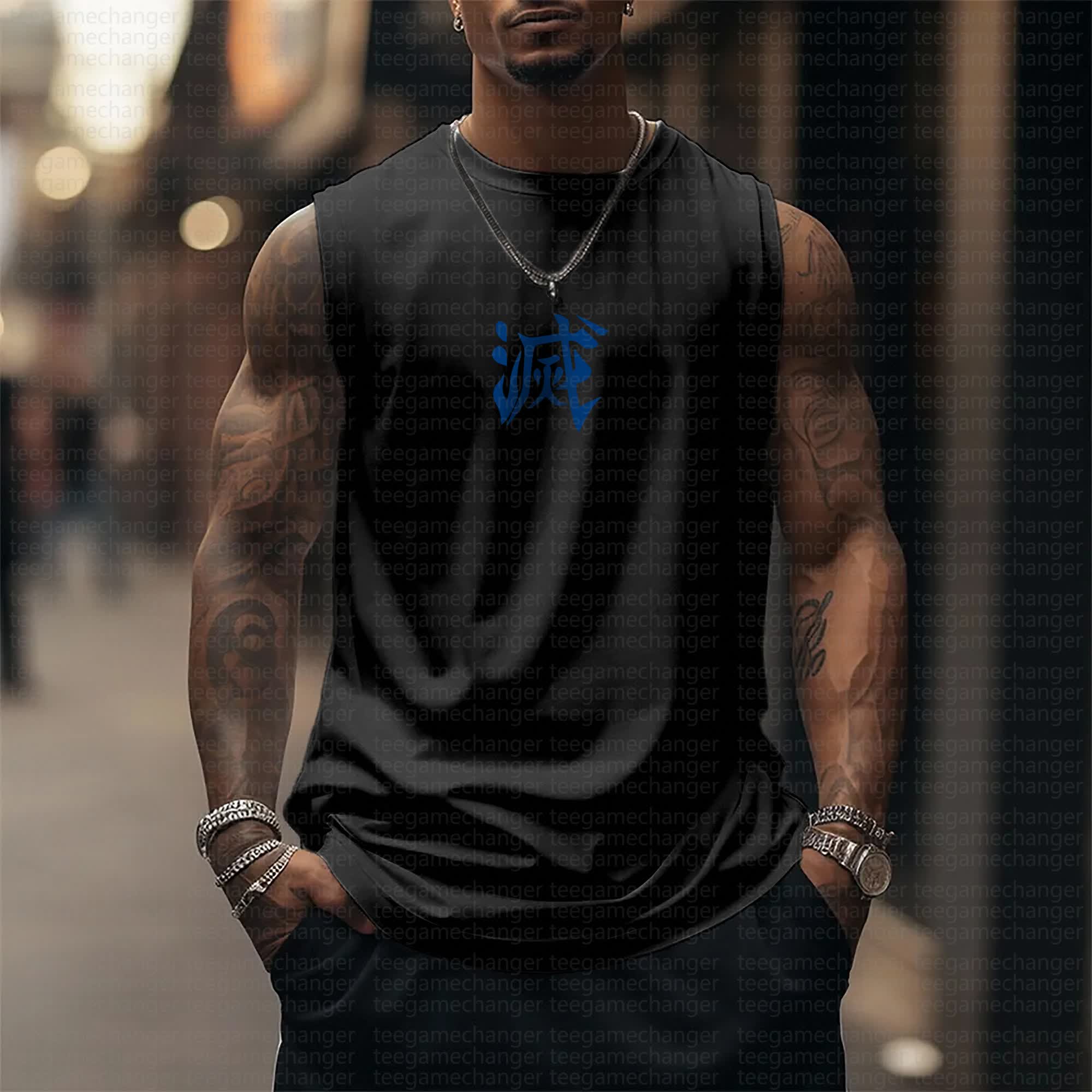 Unisex  “Demon Slayer” Casual Anime  Tank Top