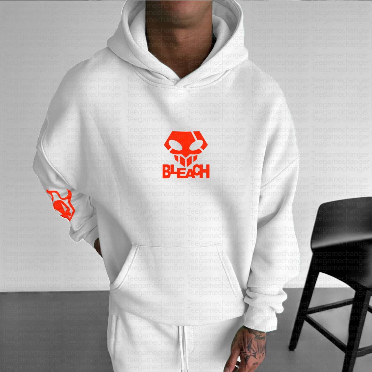 Unisex Anime Graphic Streetwear Vintage Hoodie丨BLEACH
