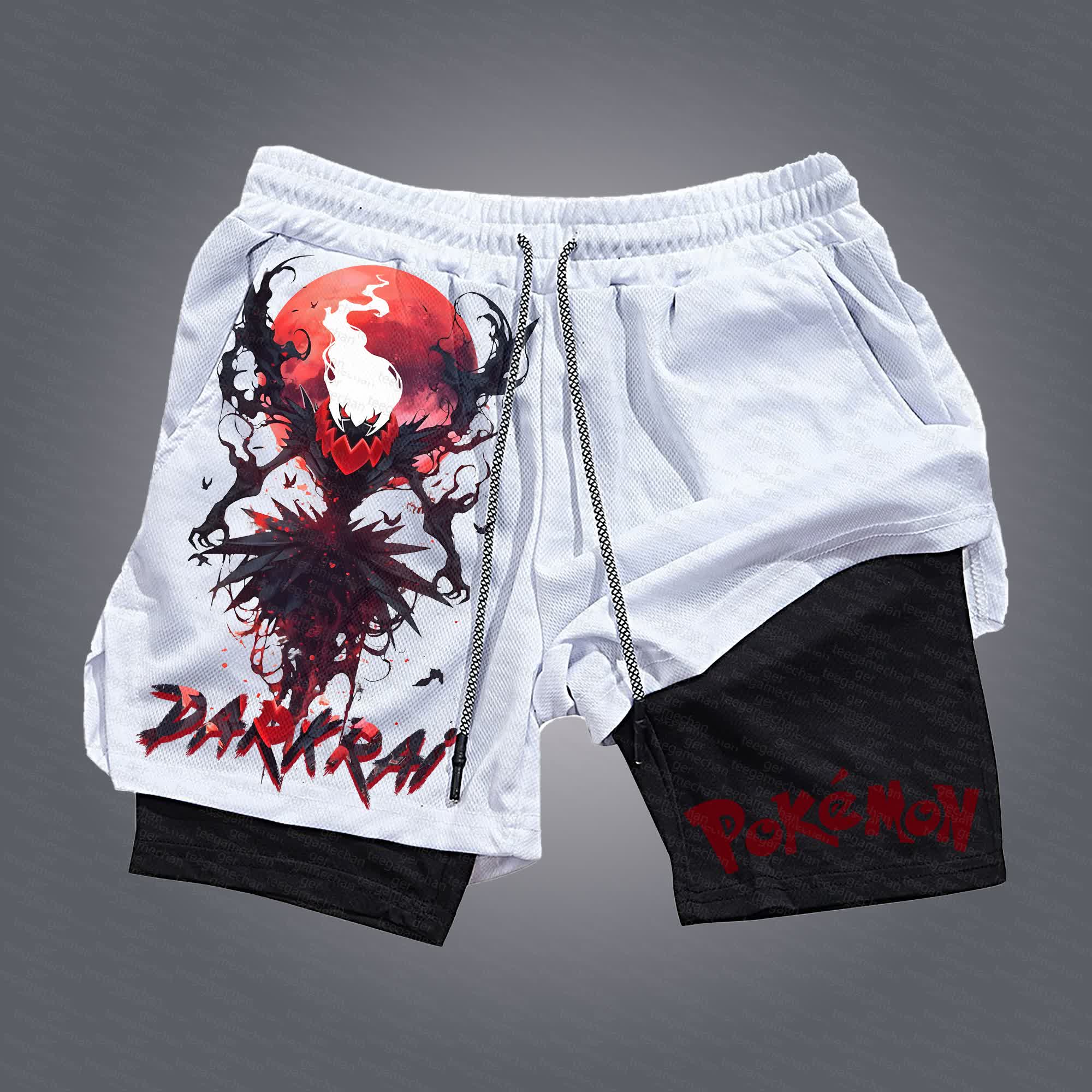 Unisex  “Pokémon” Casual Anime Streetwear Shorts