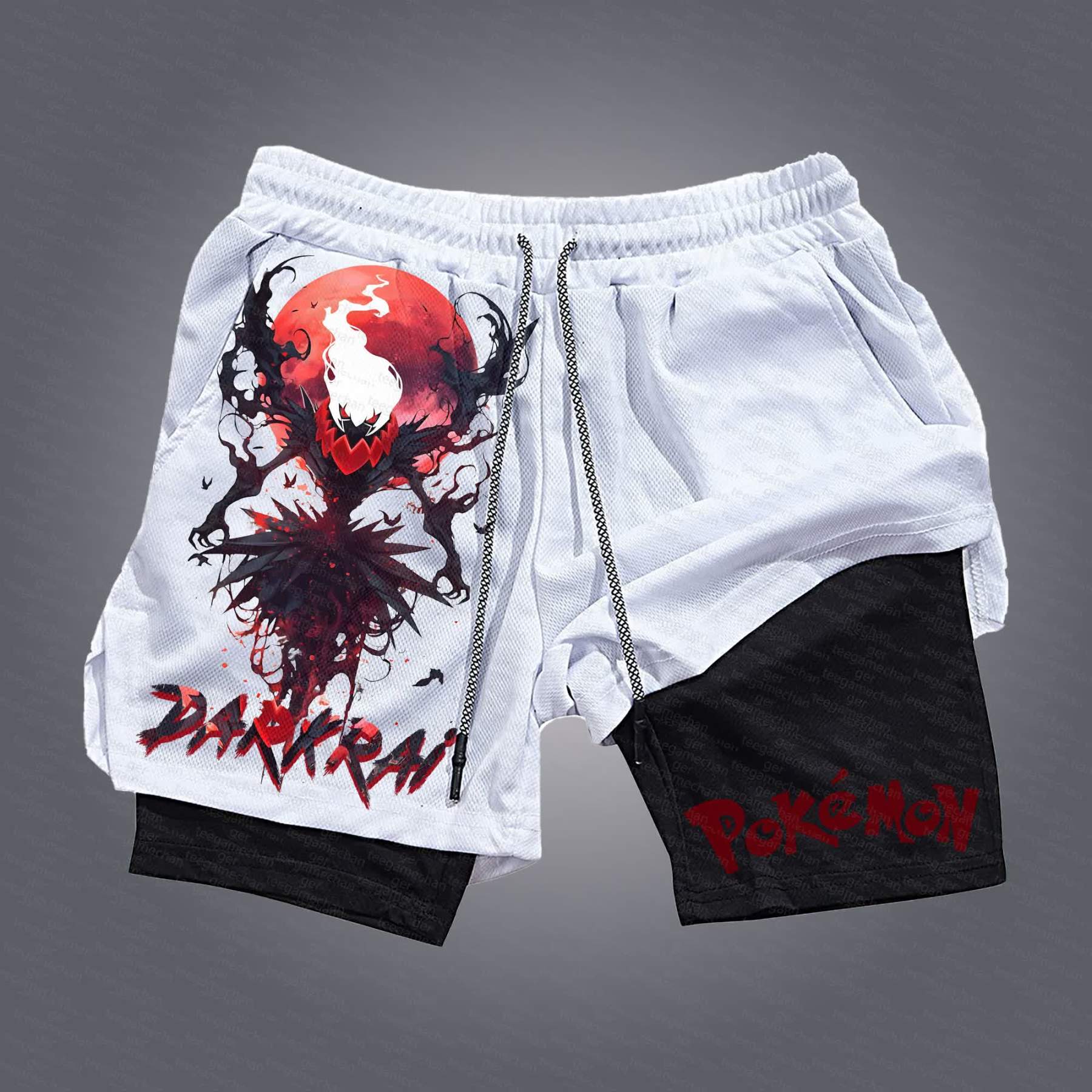 Unisex “Pokémon” Casual Anime Streetwear Shorts