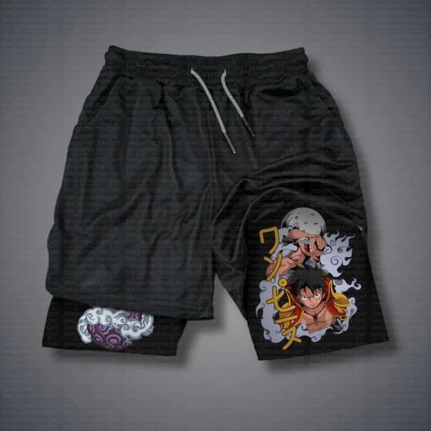 Unisex Casual Anime Streetwear Shorts | One Piece