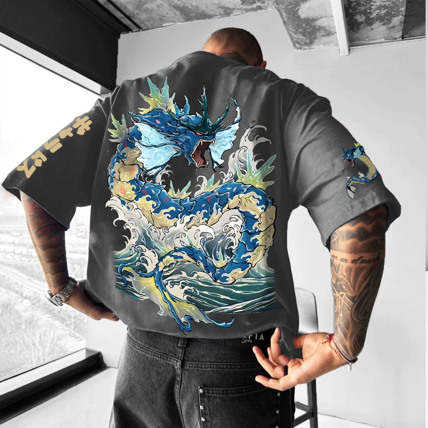 Unisex "Pokémon" Anime Inspired Vintage T-Shirt