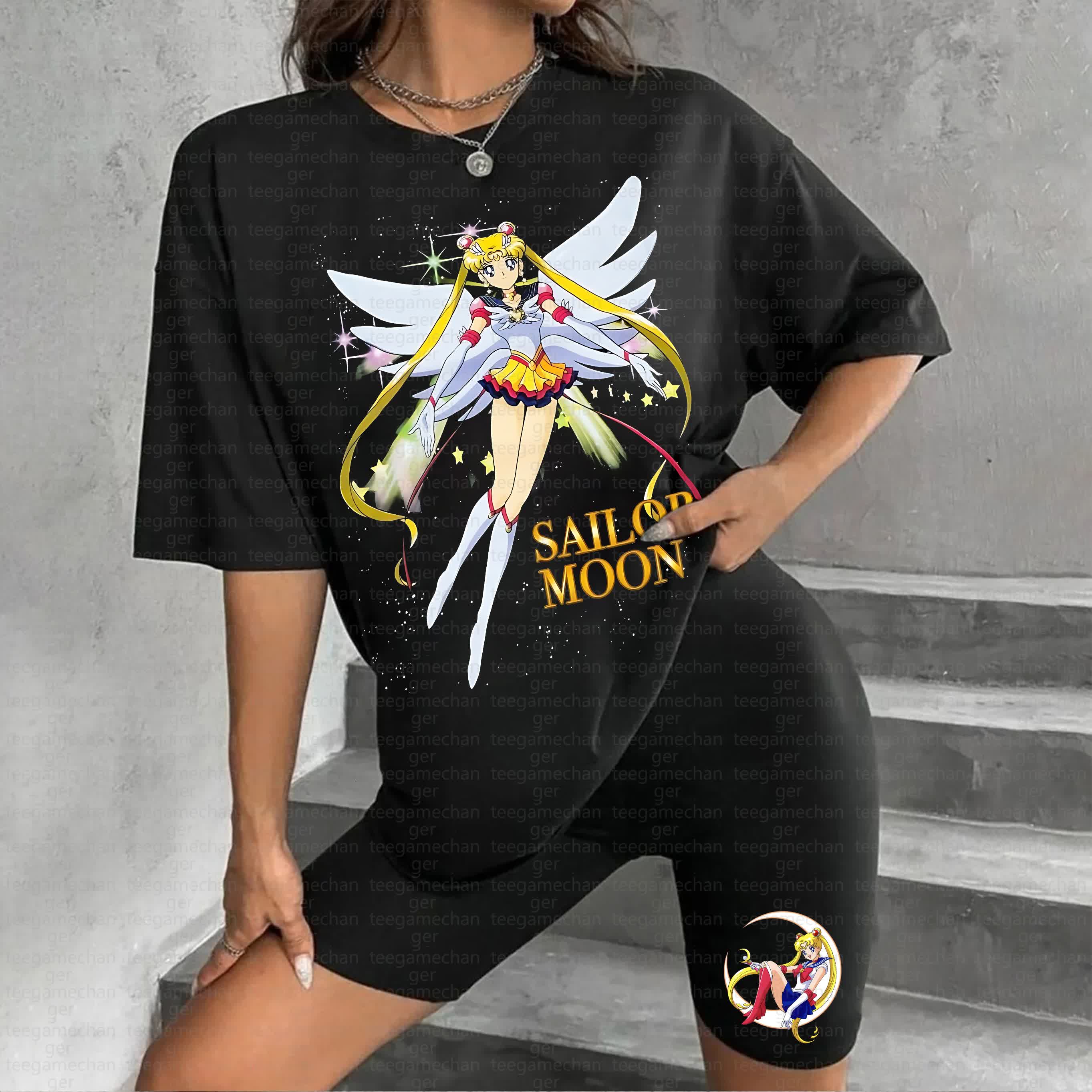 "Sailor Moon" Anime Inspired Vintage T-Shirt