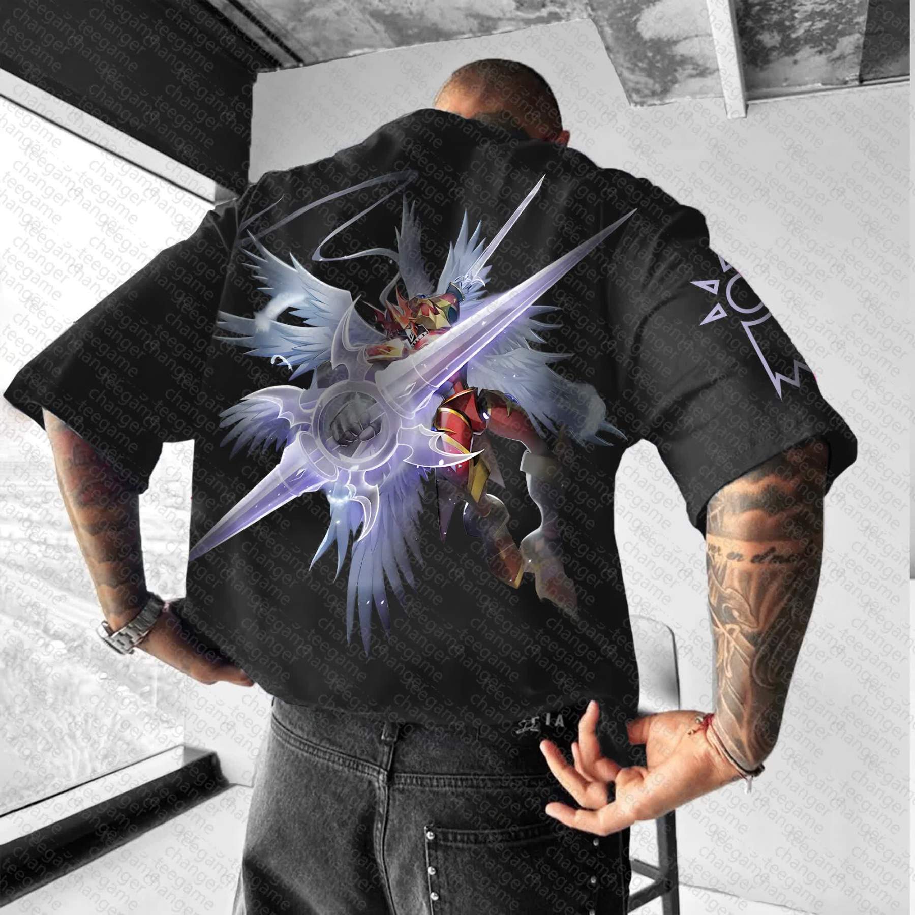 Unisex “Digimon！” Anime Inspired Vintage T-Shirt