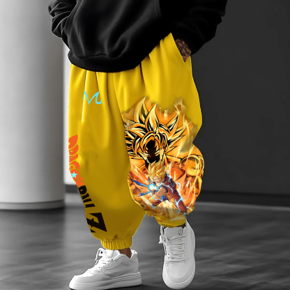 Unisex Anime Inspired Vintage Pants丨 Dragon Ball