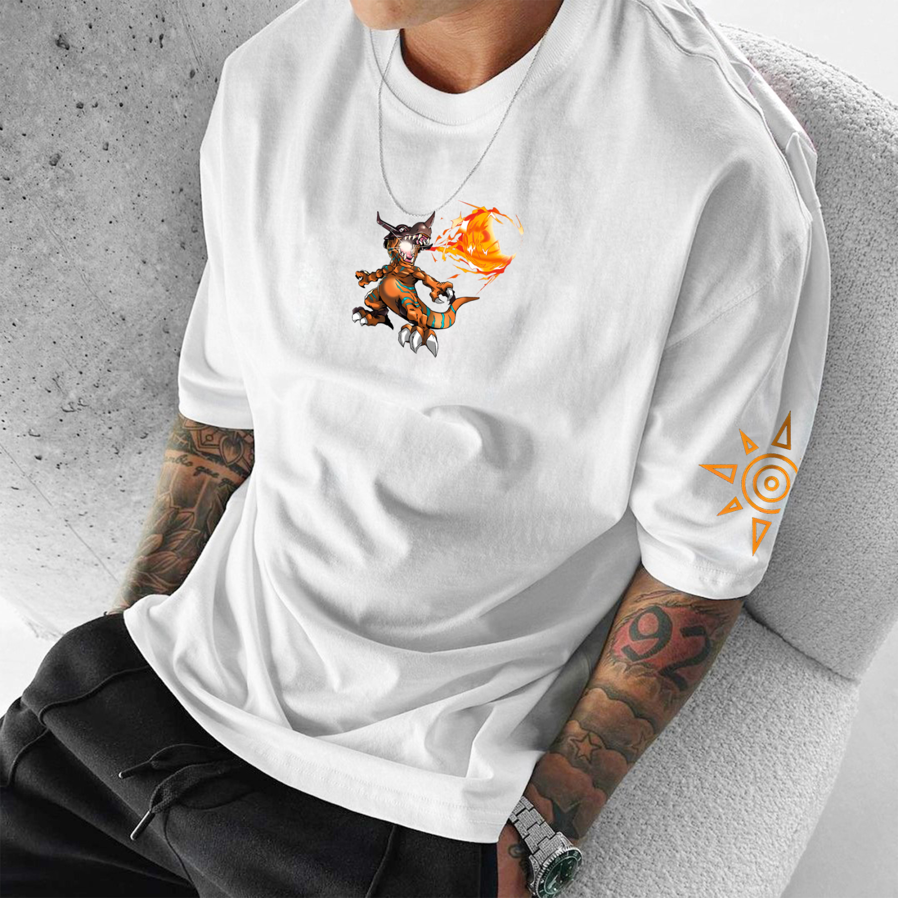 Unisex  "Digimon" Anime Inspired Vintage T-Shirt