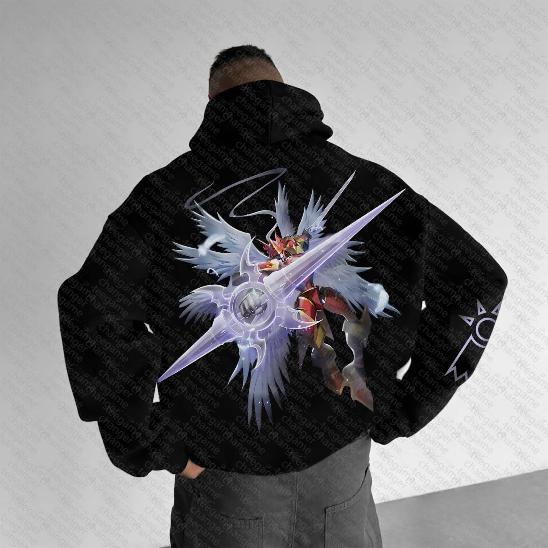 Unisex “Digimon” Anime Style Retro Hoodie