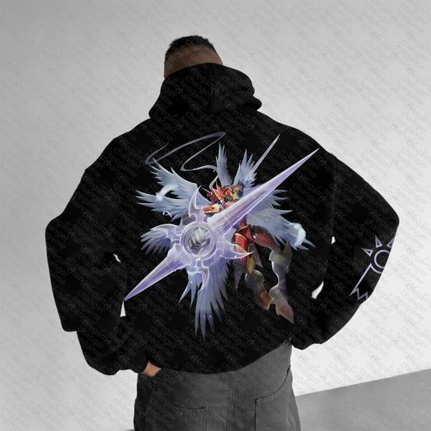 Unisex “Digimon” Anime Style Retro Hoodie