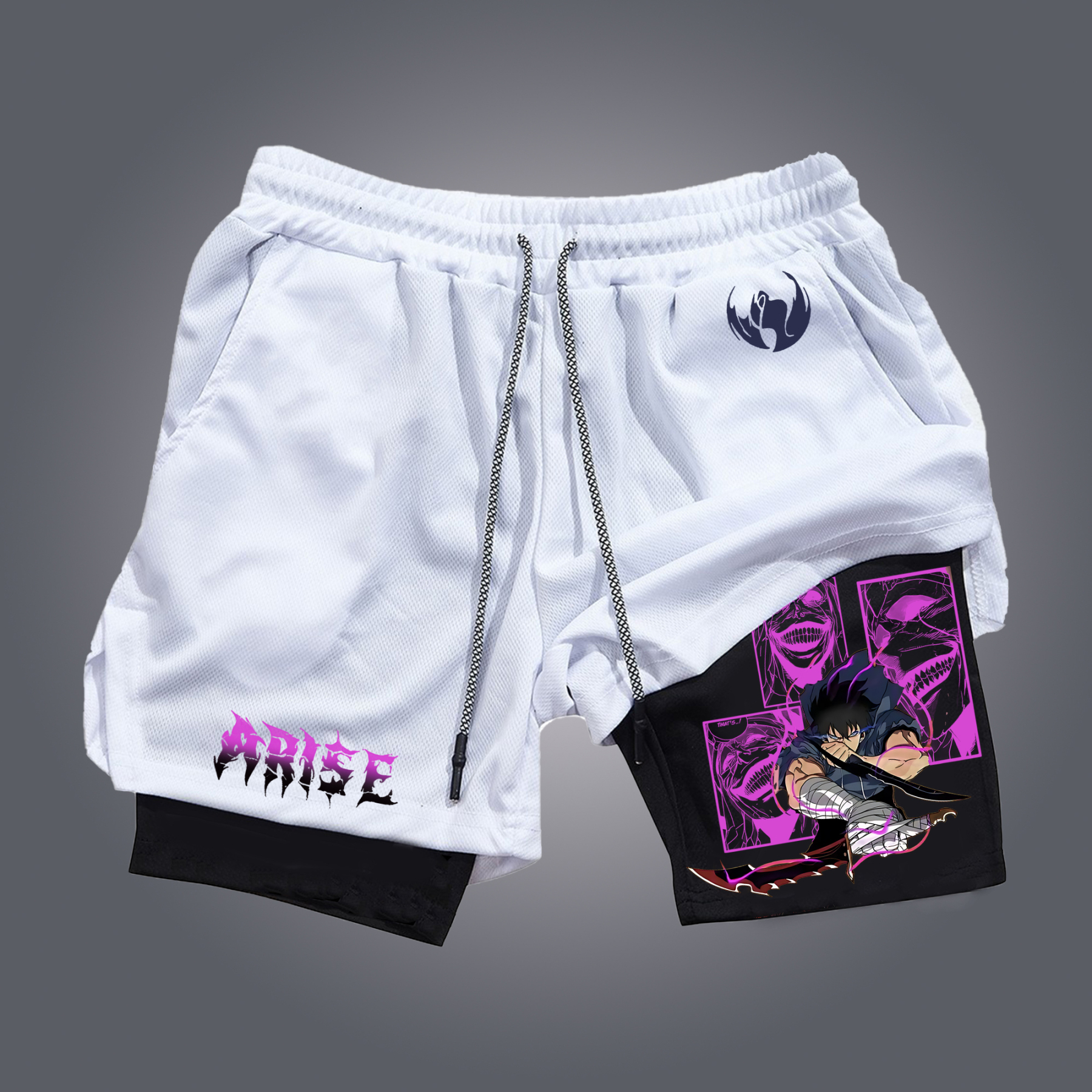 Unisex Casual Anime Streetwear Shorts