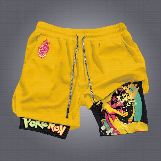 Unisex  “Pokémon” Casual Anime Streetwear Shorts