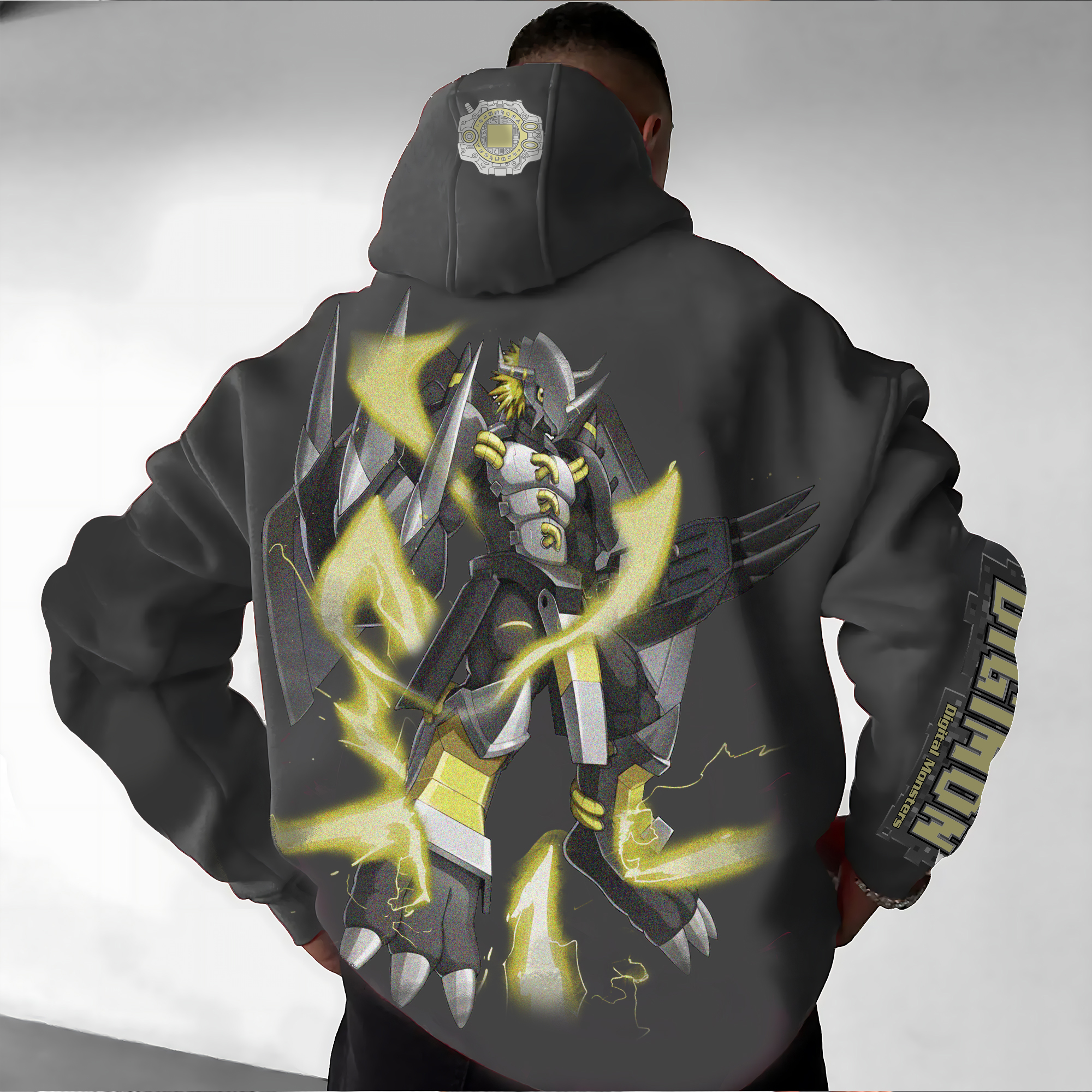 Unisex “Digimon” Anime Graphic Streetwear Vintage Hoodie