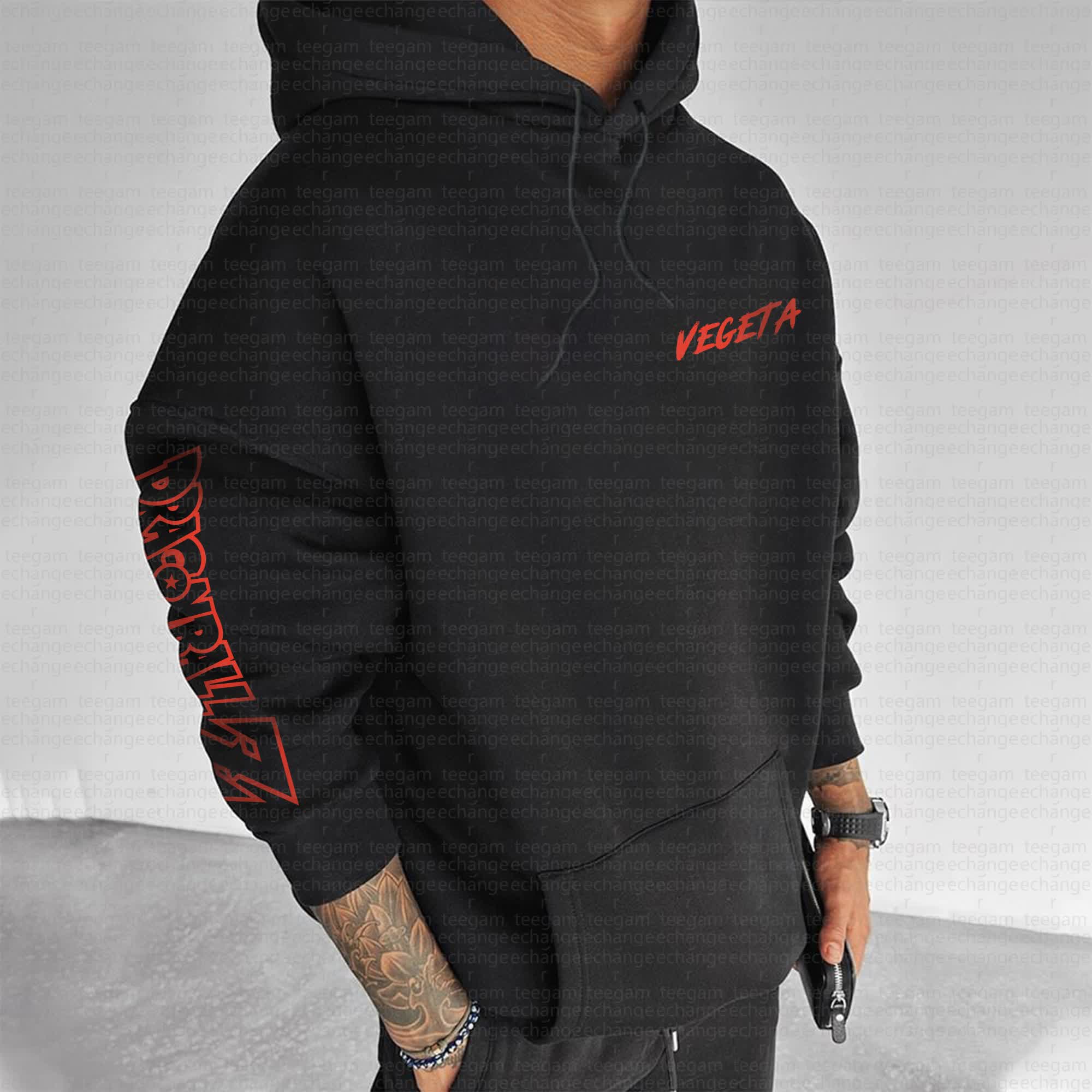 Unisex “Dragonball” Anime Graphic Streetwear Vintage Hoodie