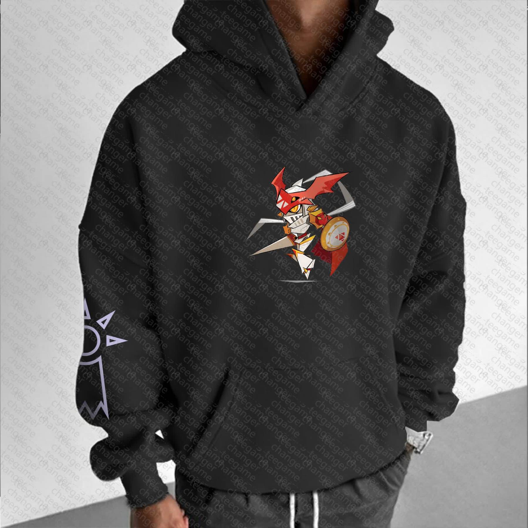 Unisex “Digimon” Anime Style Retro Hoodie