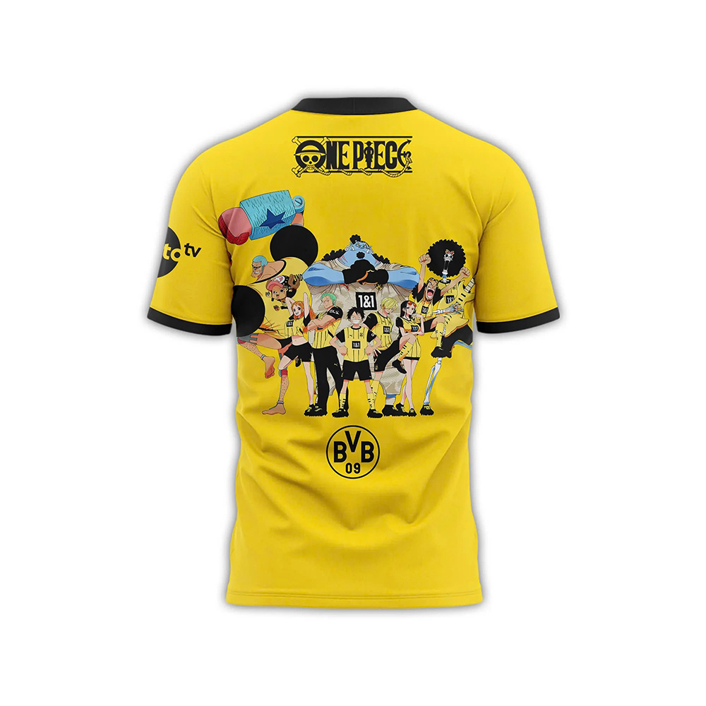 Unisex Vintage T-shirt | Borussia Dortmund x One Piece