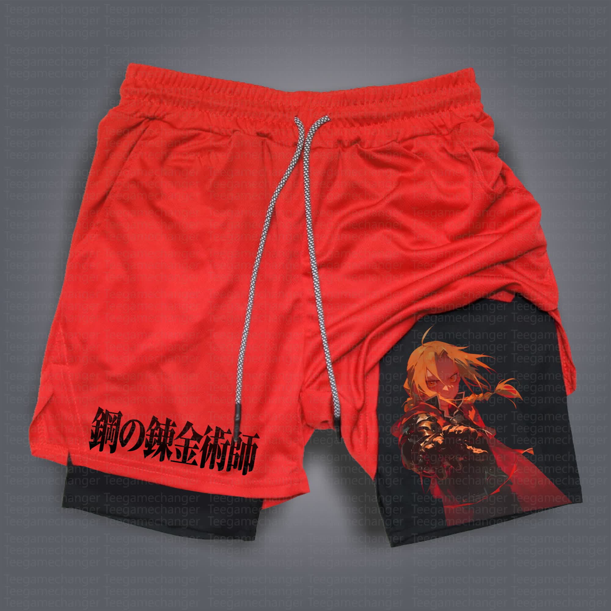 Unisex Casual Anime Streetwear Shorts 丨Fullmetal Alchemist